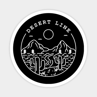 Adventure Desert Line Magnet